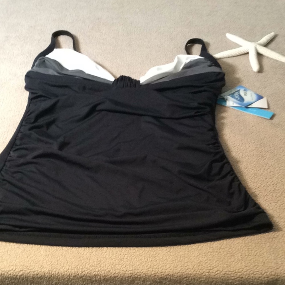 Soma Blue Rod Beattie Tankini Size 8